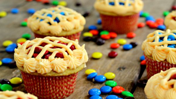 Apple Pie Cupcake Decorations