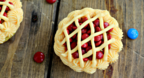 Apple Pie Cupcake Decorations