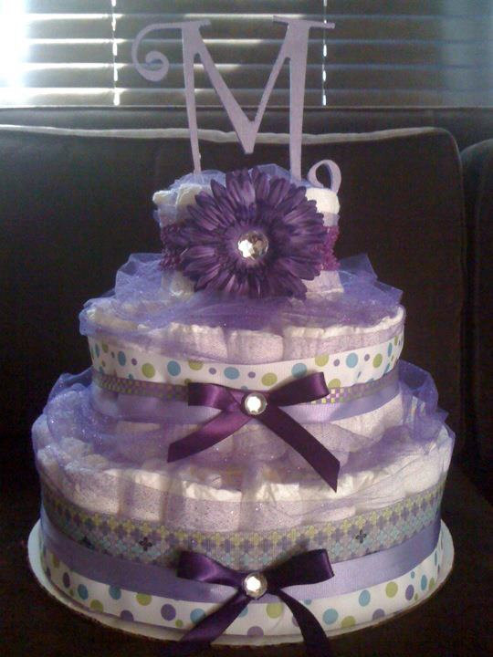 Baby Shower Diaper Cake Baby Shower Diaper Cake