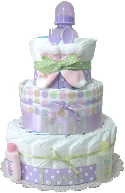 Baby Shower Gift Diaper Cake