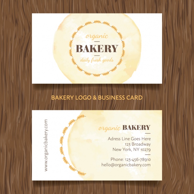 Bakery Business Cards Design