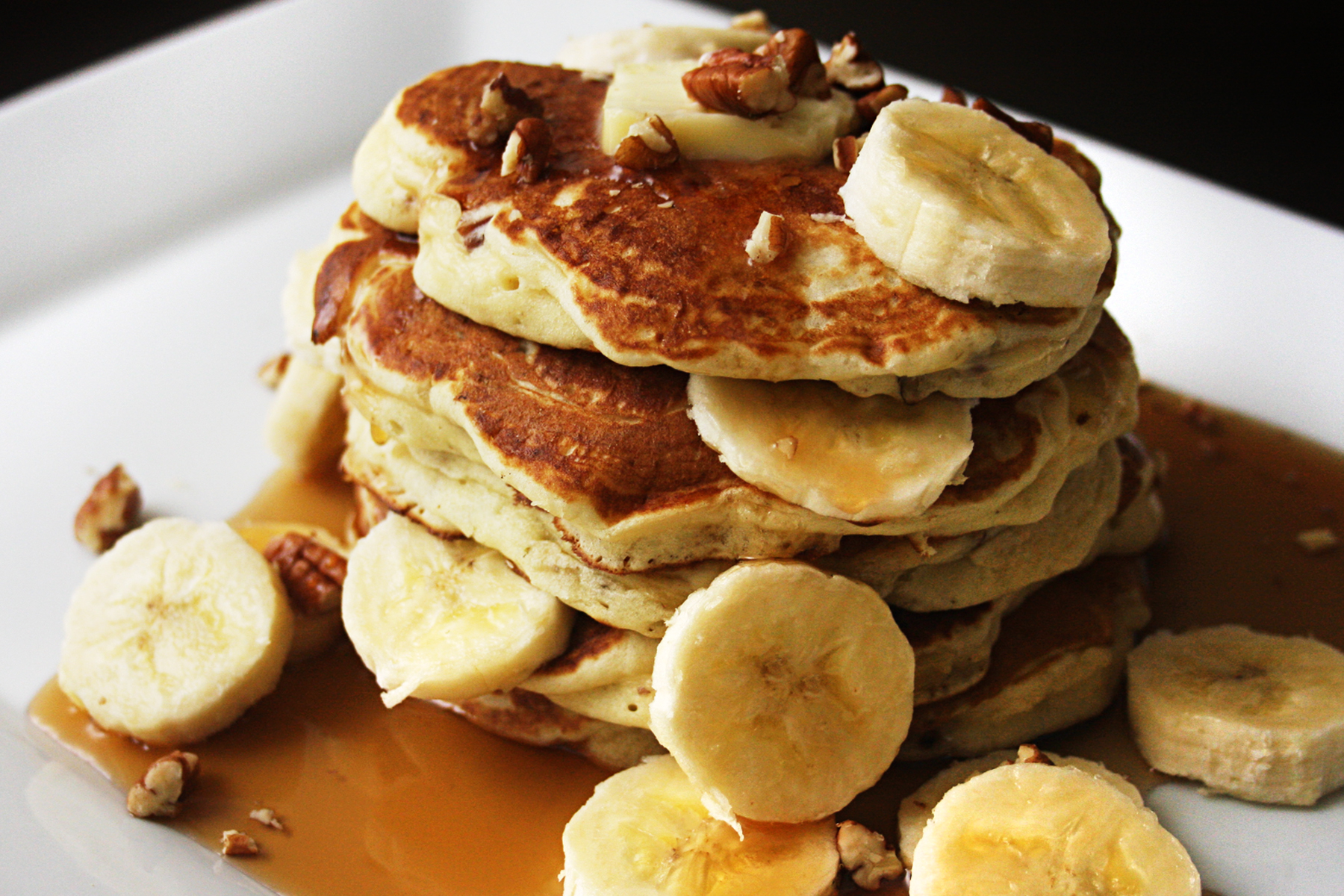 Banana Nut Pancakes