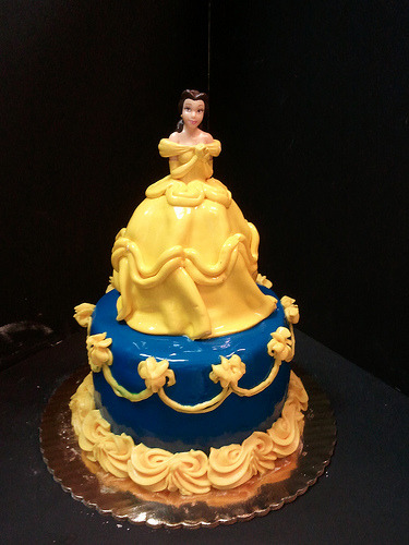 Belle Beauty and the Beast Cake Flickr