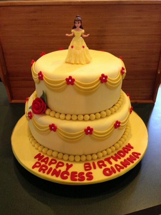Belle Birthday Cake Ideas Belle Birthday Cake Ideas