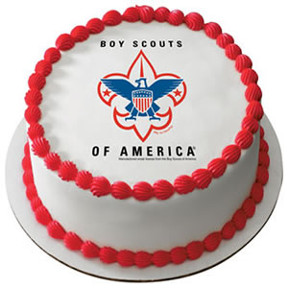 Boy Scout Birthday Cake