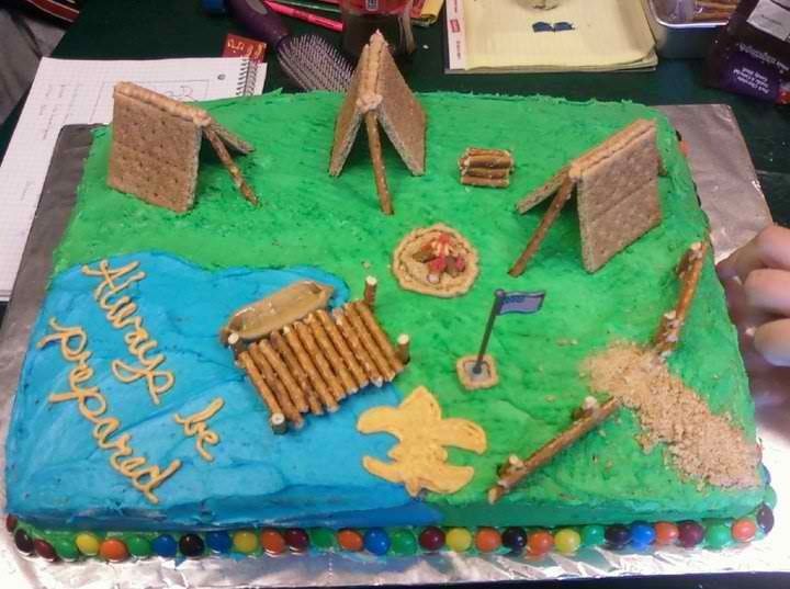 Boy Scout Cake