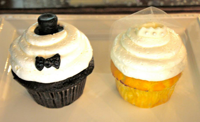 Bridal Idea Wedding Shower Cupcakes