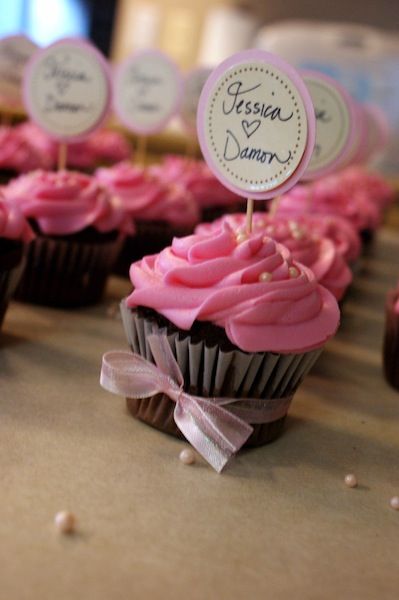 Bridal Shower Wedding Cupcakes