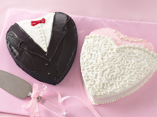 Bride and Groom Shower Cakes Bride and Groom Shower Cakes