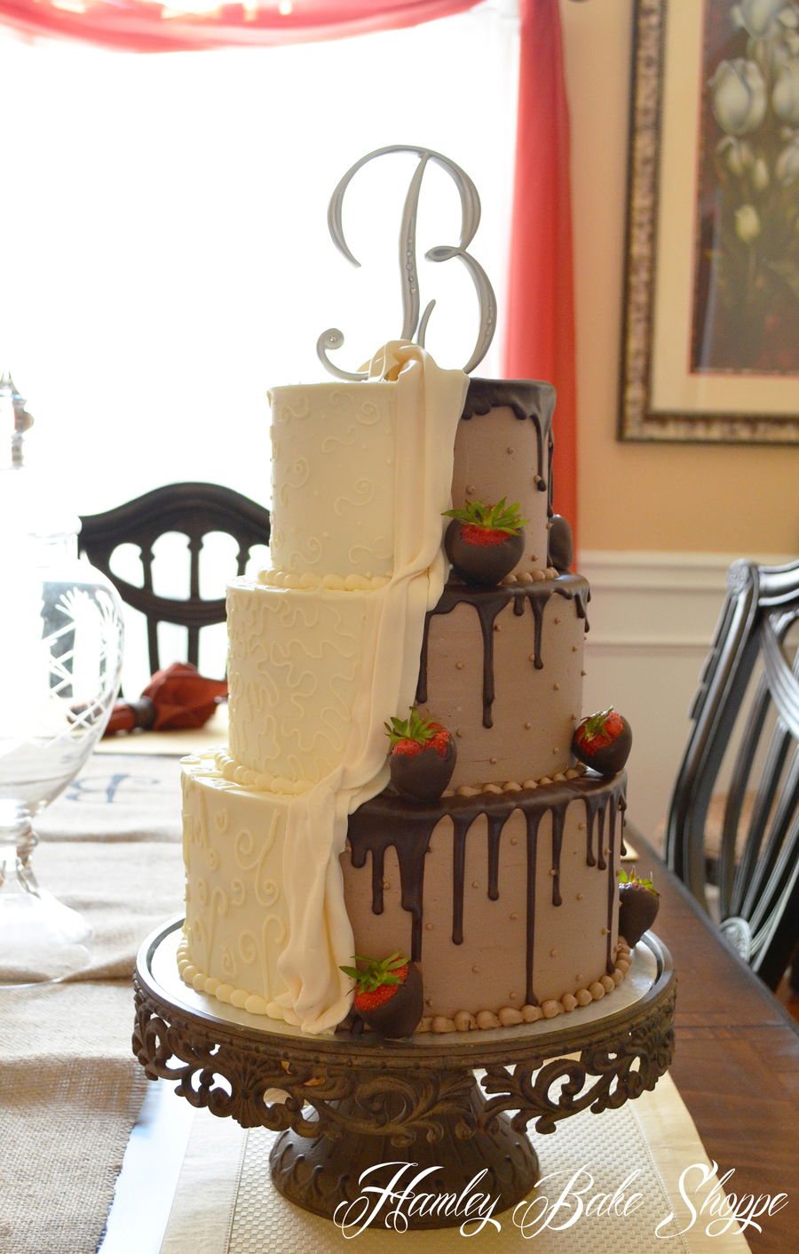 Bride Groom Wedding Cake