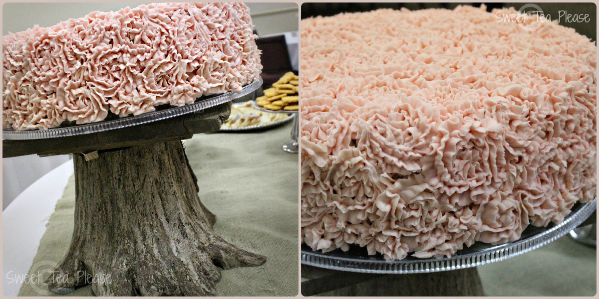 11 Photos of Bridal Shower Cakes With Burlap And Lace