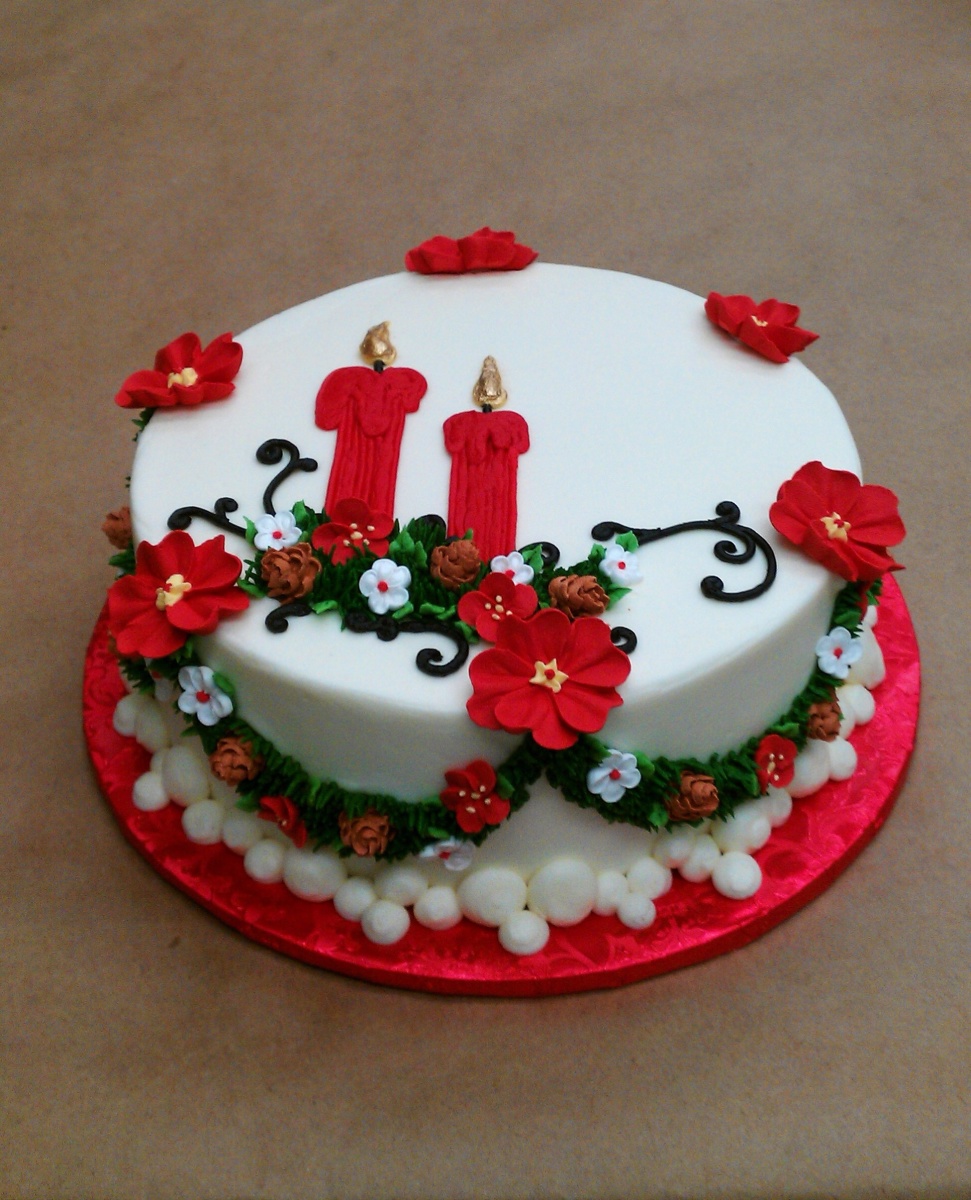 Buttercream Christmas Cake Decorating Ideas