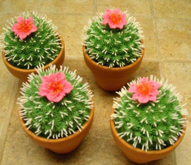 Cactus Cupcakes