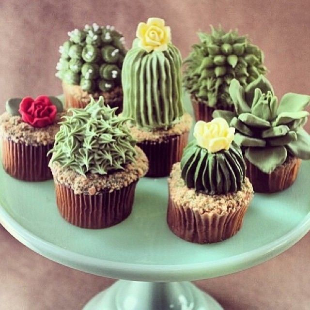 Cactus Cupcakes