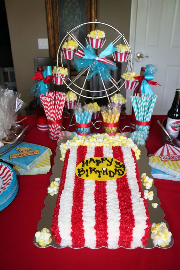 Carnival Party Popcorn Carnival Party Popcorn