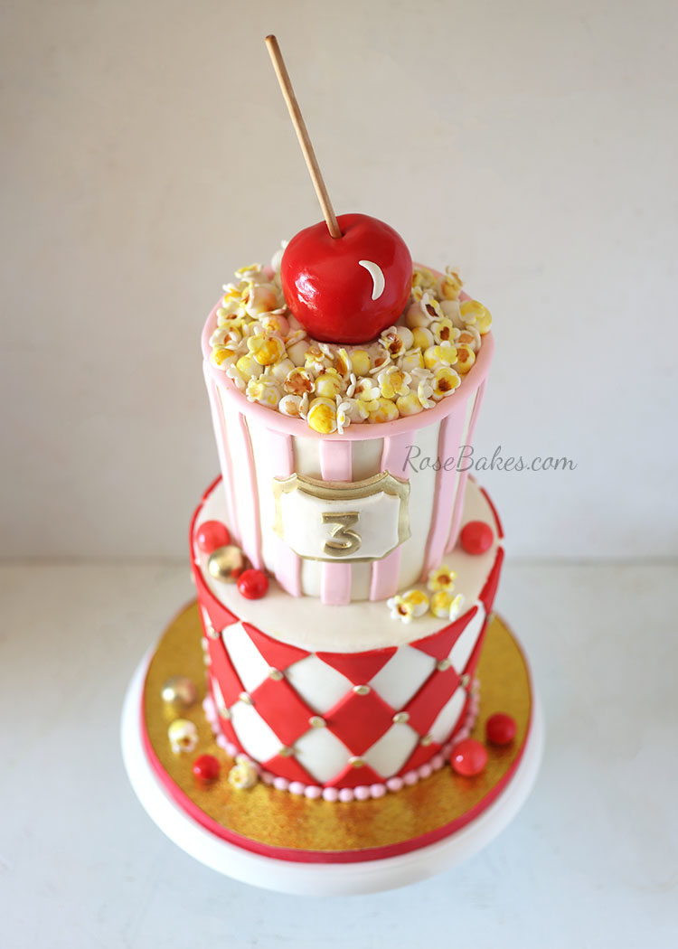 Carnival Popcorn Cake