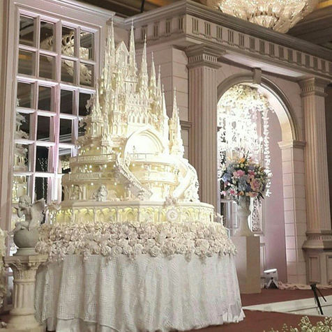 Castle Wedding Cake