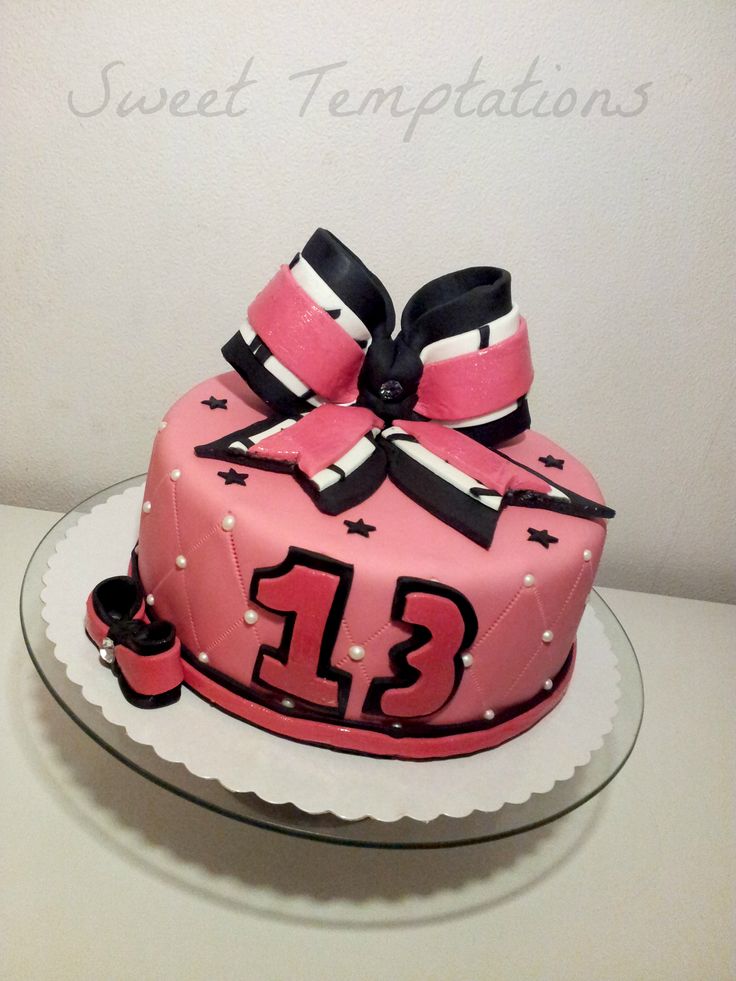 Cheerleader Birthday Cake