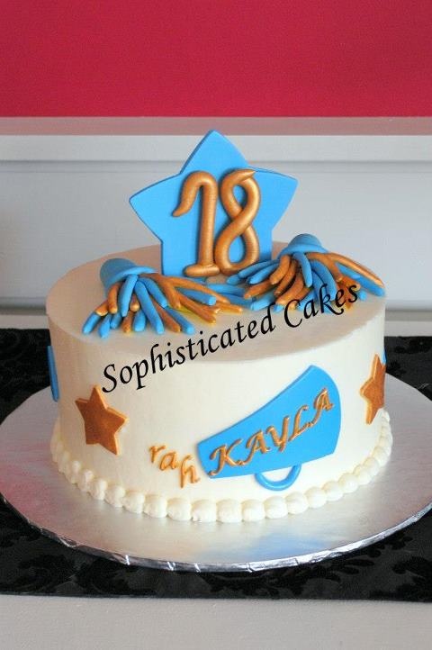 Cheerleading Cake