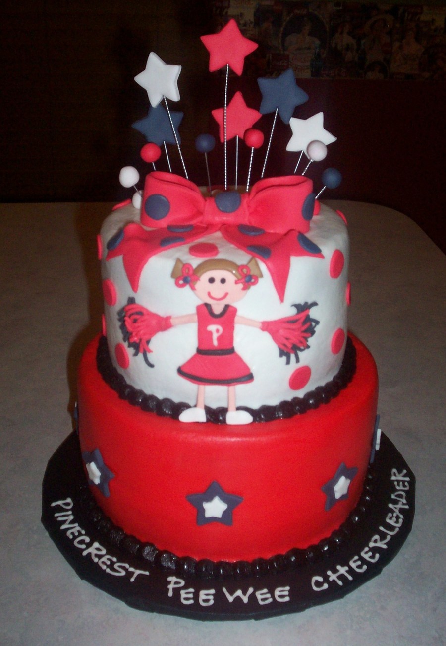 Cheerleading Cake Cheerleading Cake