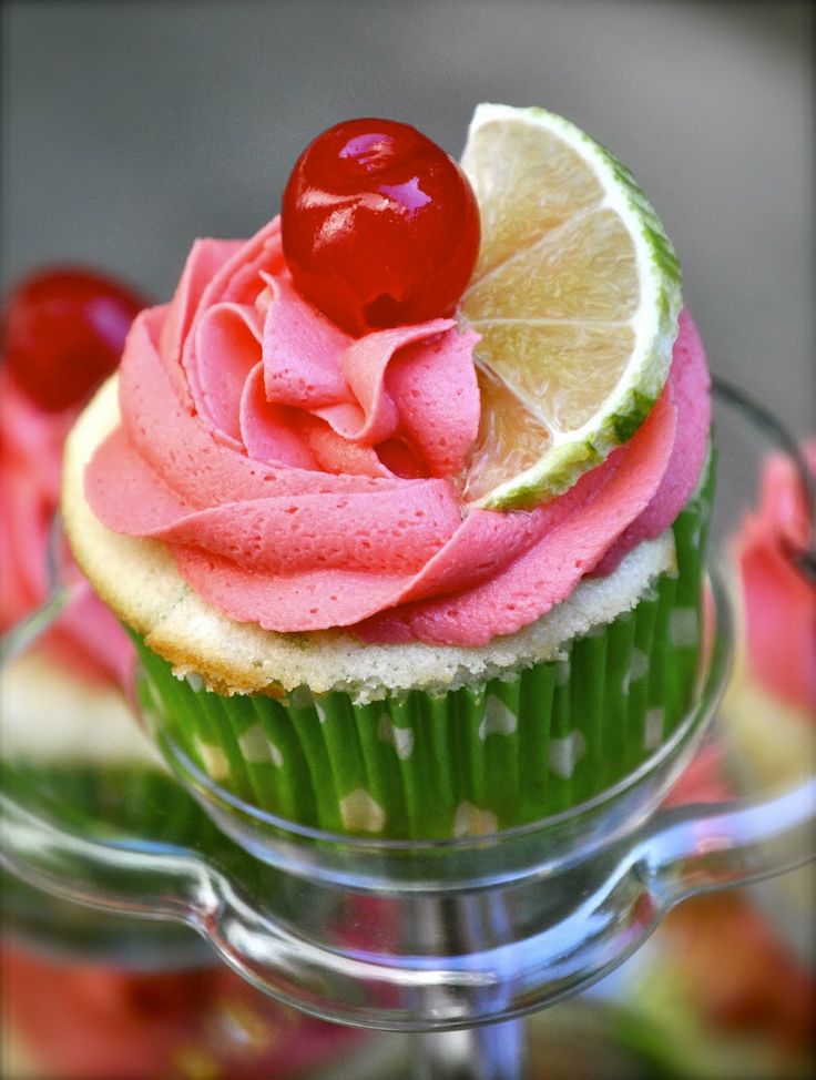 Cherry Limeade Cupcakes Recipe