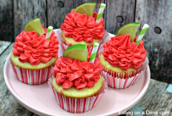 Cherry Limeade Cupcakes