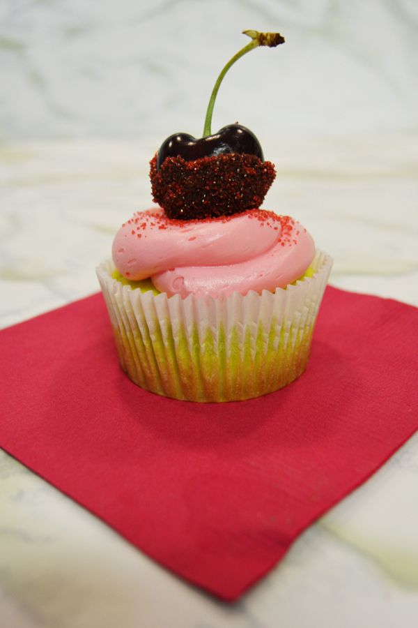 Cherry Limeade Cupcakes