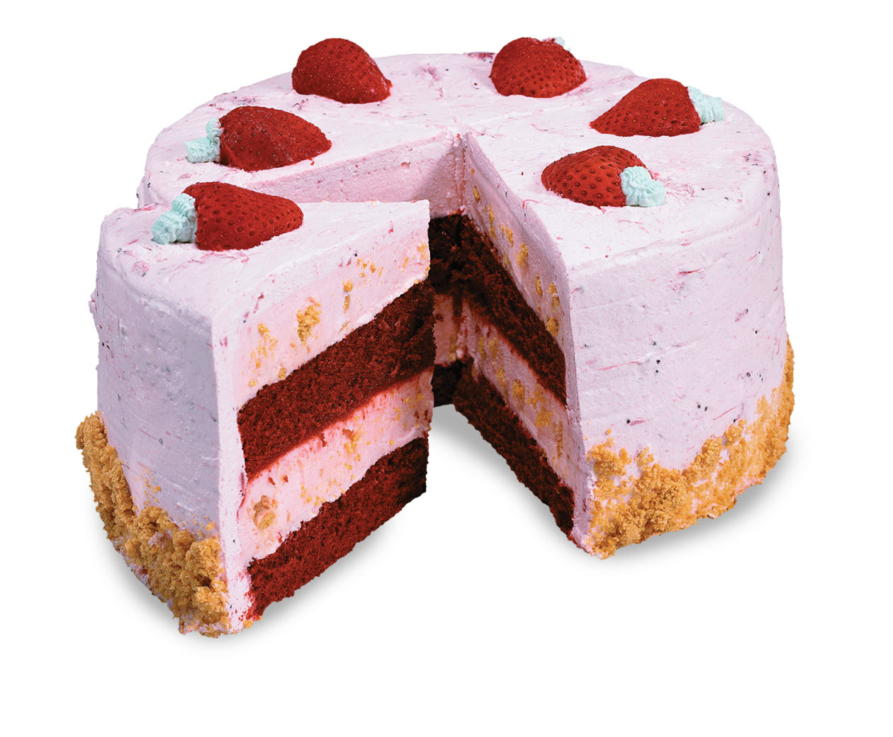 Cold Stone Strawberry Cake