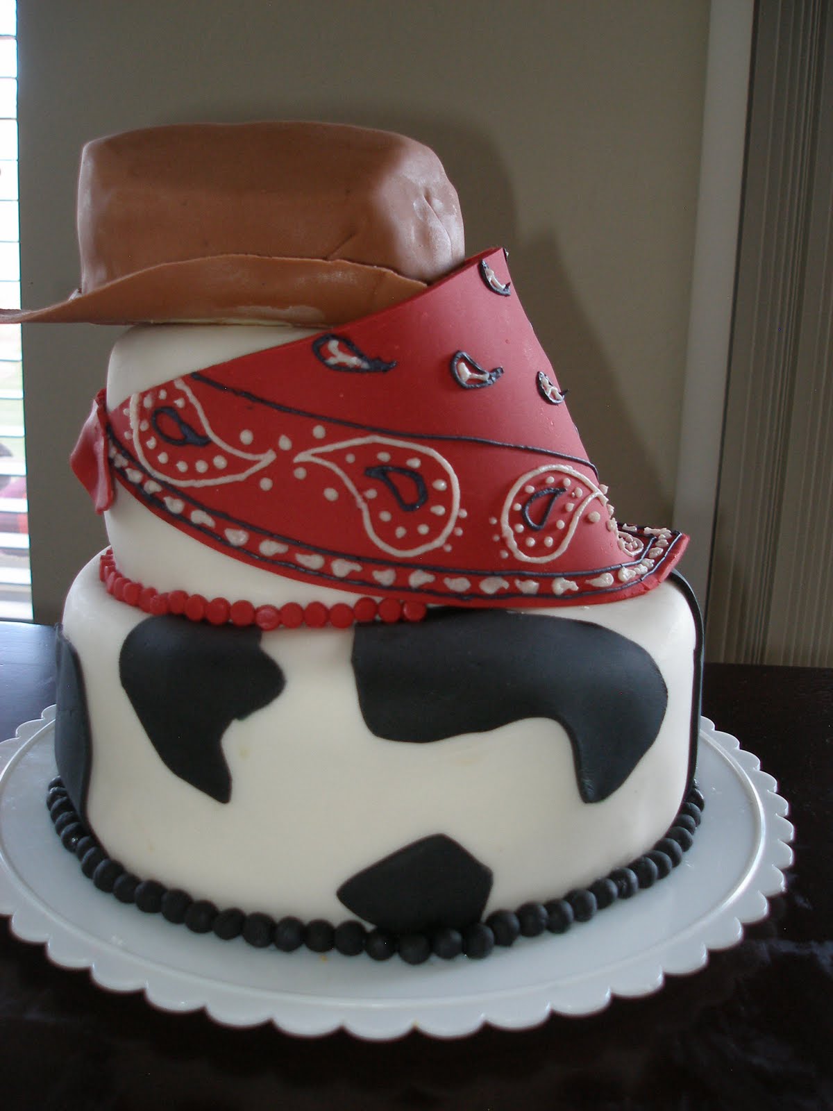 Cowboy Birthday Cake