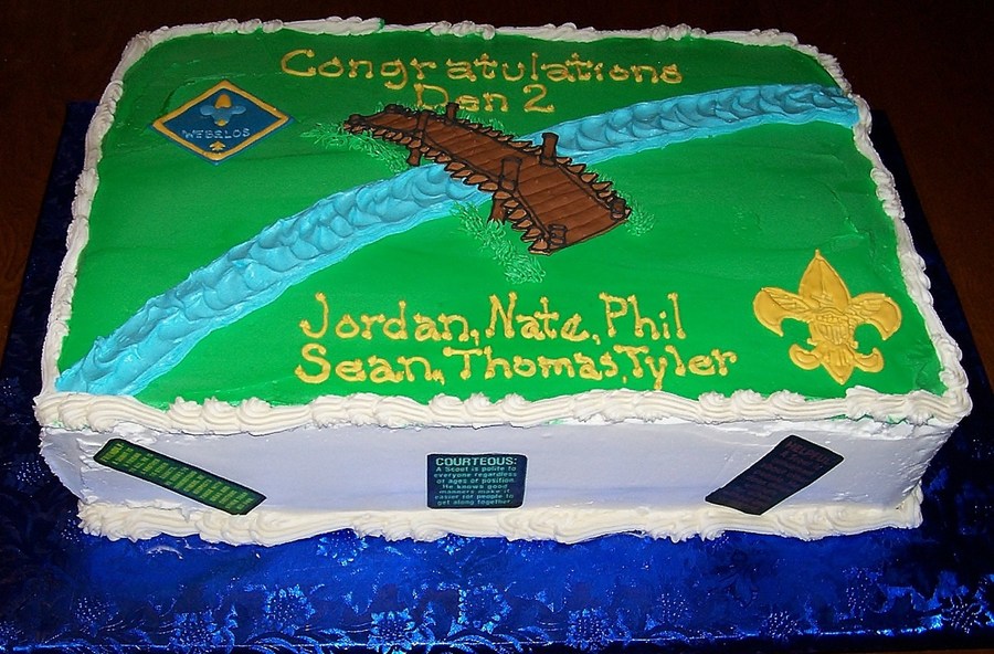 Cub Scout Crossover Cake
