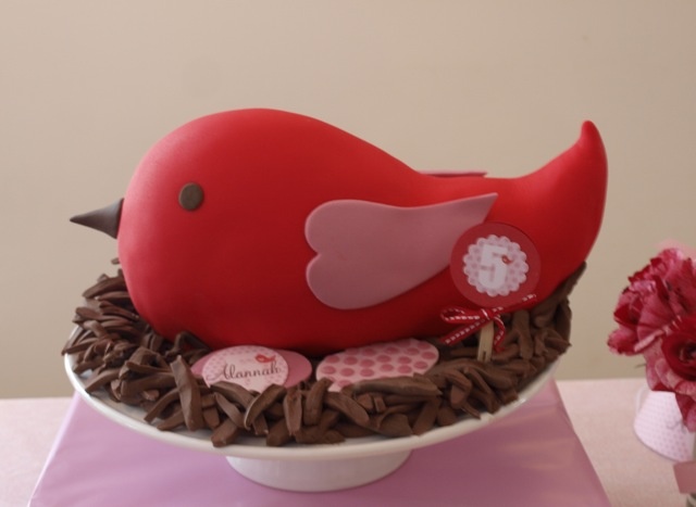 Cute Bird Cake