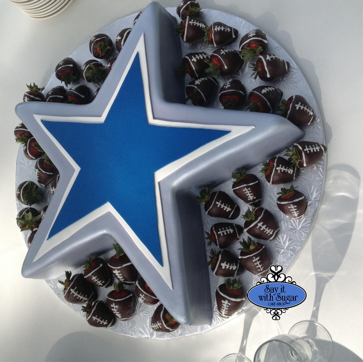 Dallas Cowboy Chocolate Cake