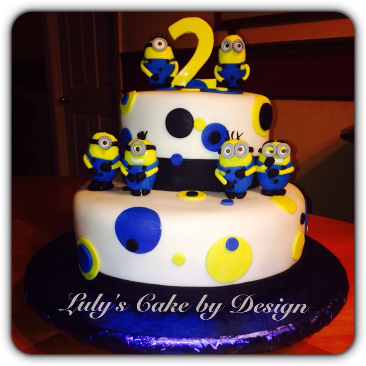 Despicable Me Birthday Cake Despicable Me Birthday Cake