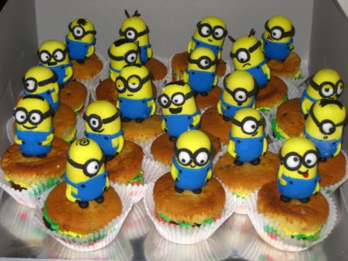 Despicable Me Cupcakes Despicable Me Cupcakes