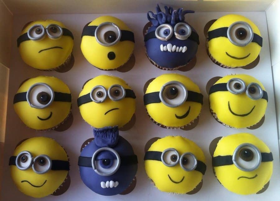 Despicable Me Minion Cupcake Cake Despicable Me Minion Cupcake Cake