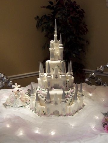 Disney Cinderella Castle Wedding Cake