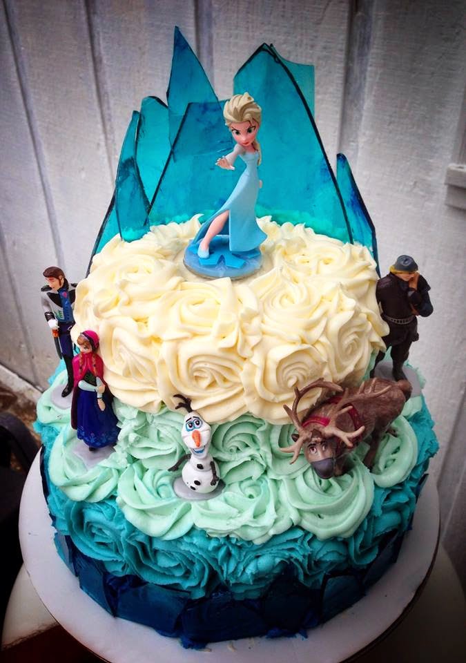 Disney Frozen Birthday Cake