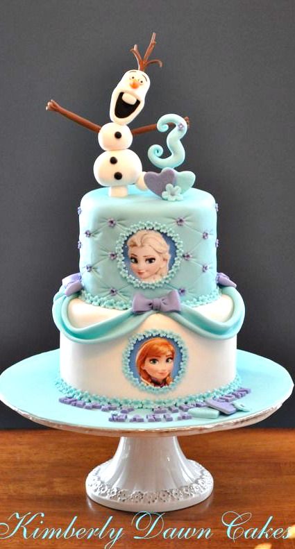 Disney's Frozen Cake Disney's Frozen Cake
