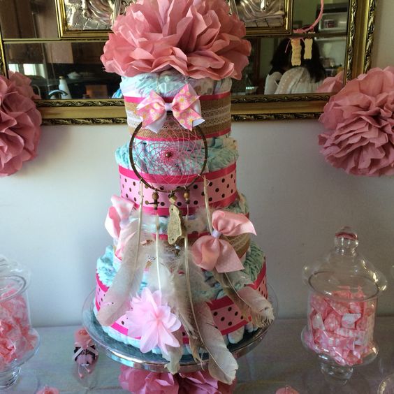 Dream Catcher Baby Shower Cake Ideas Dream Catcher Baby Shower Cake Ideas