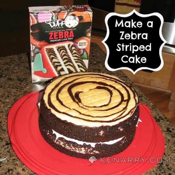 Duff Goldman Zebra Cake Mix