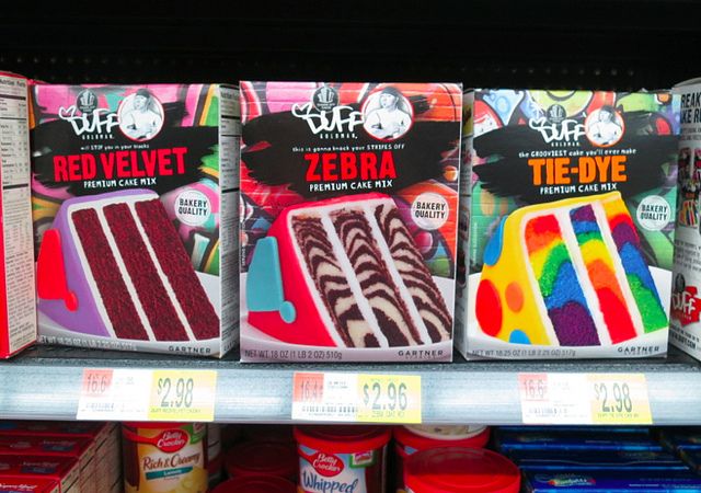 Duff Tie Dye Cake Mix Duff Tie Dye Cake Mix