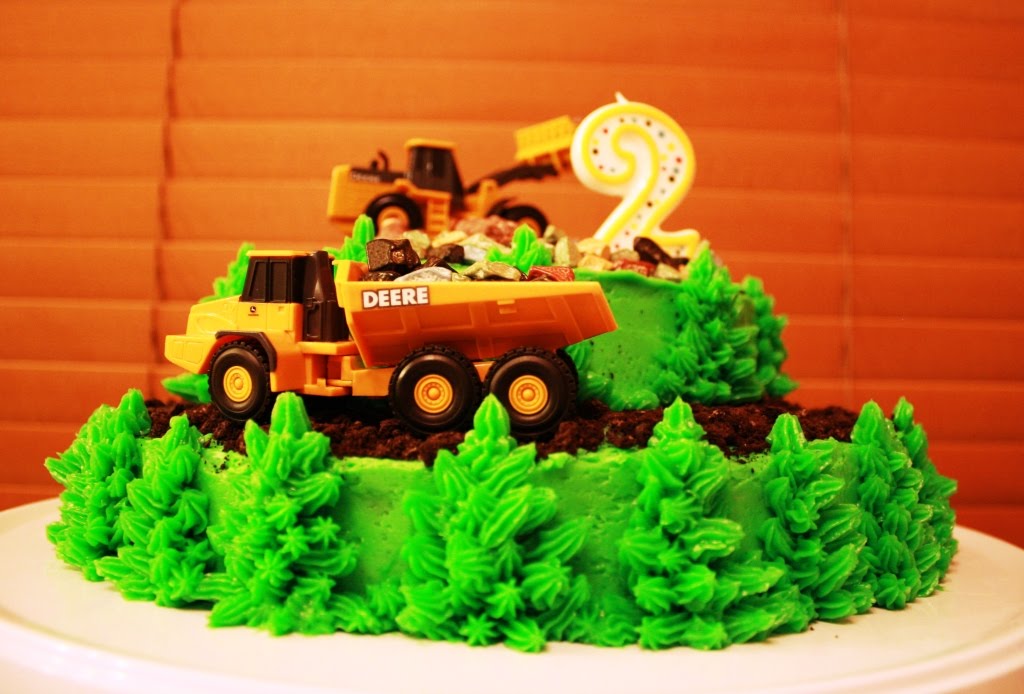 Dump Truck Cake