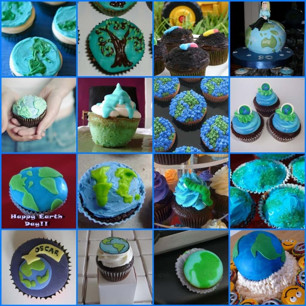 Earth Day Cupcakes Earth Day Cupcakes