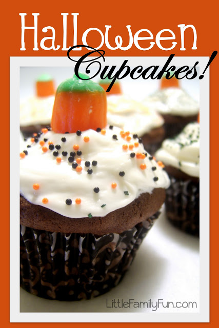 Easy Halloween Cupcakes