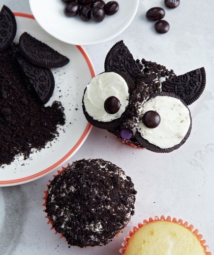 Easy Owl Cupcakes For Halloween - Use