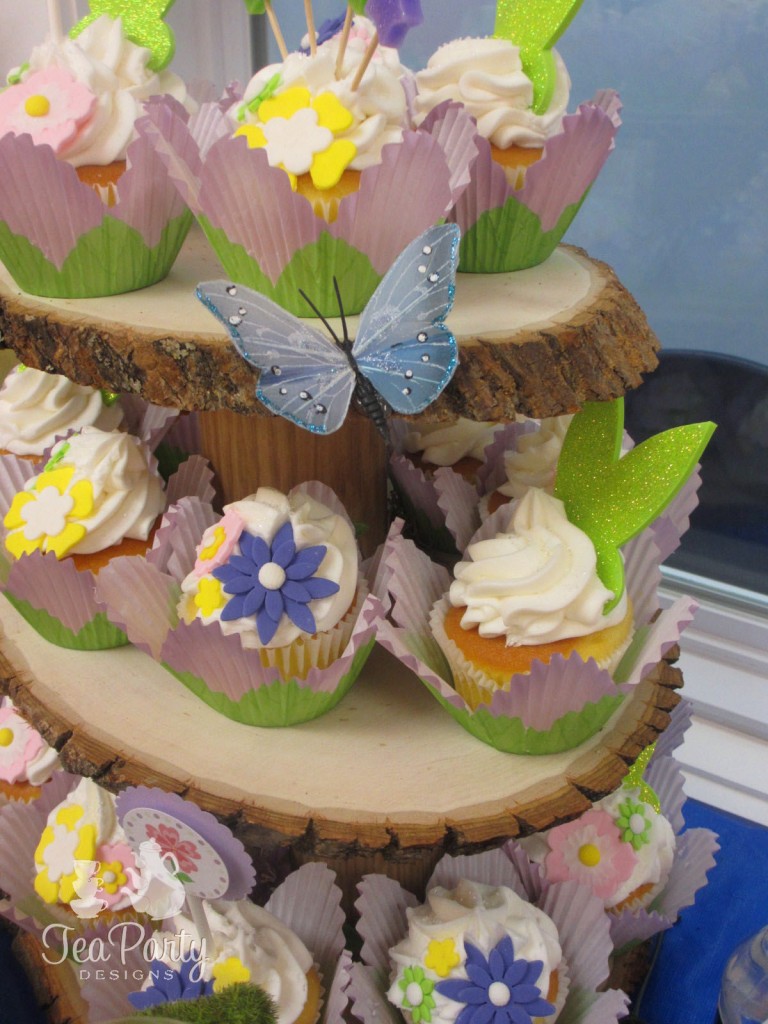 Fairy Birthday Party Cupcakes