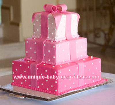 Girl Baby Shower Cake Idea Girl Baby Shower Cake Idea