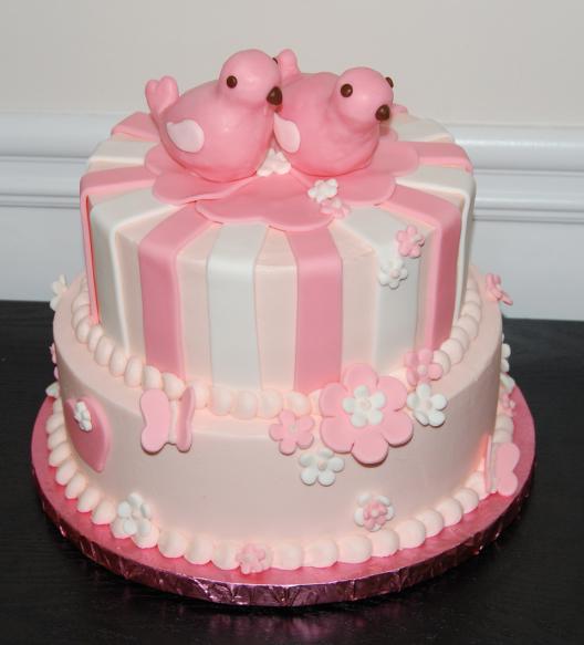 Girl Baby Shower Cake