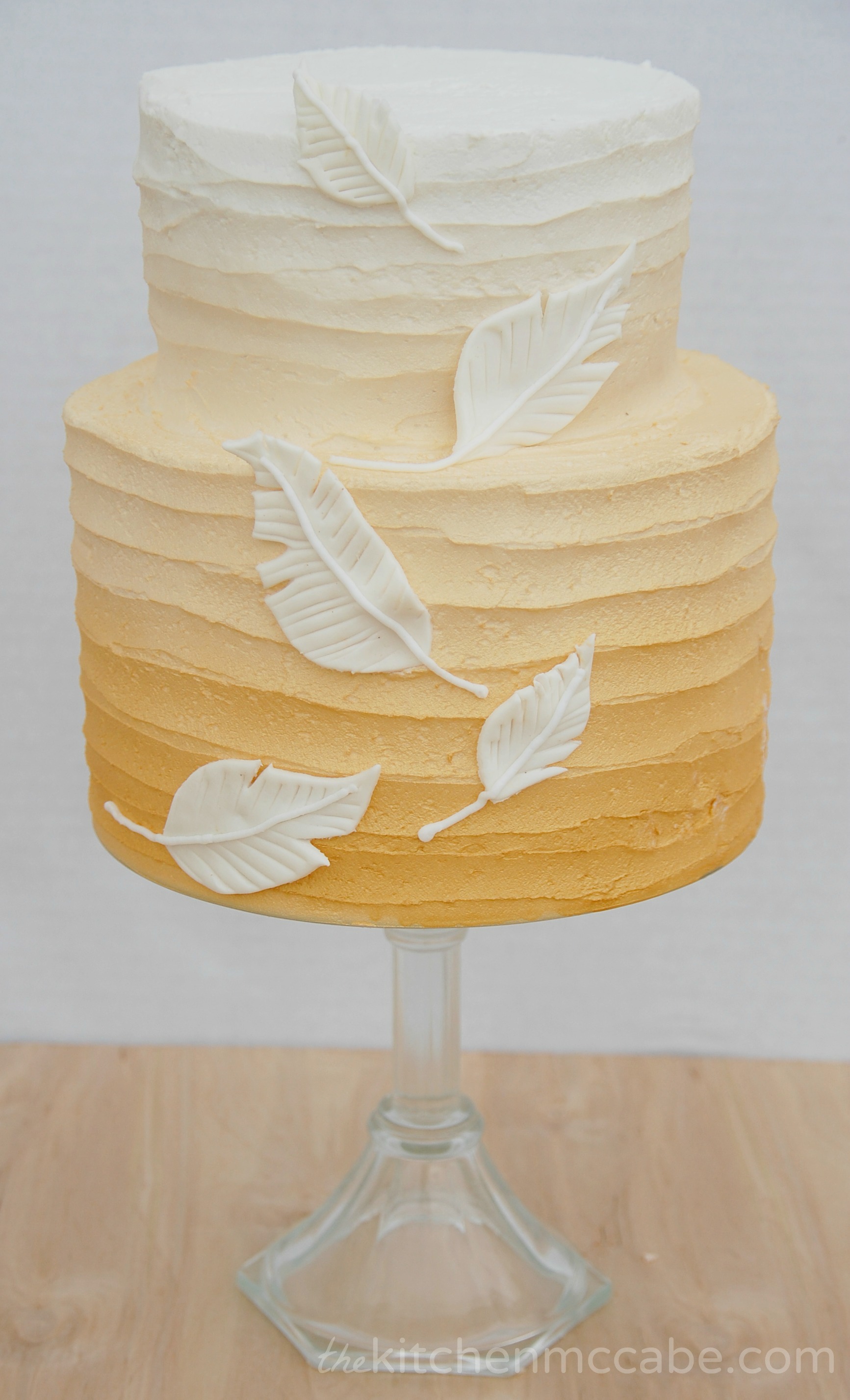 Gold Ombre Cake