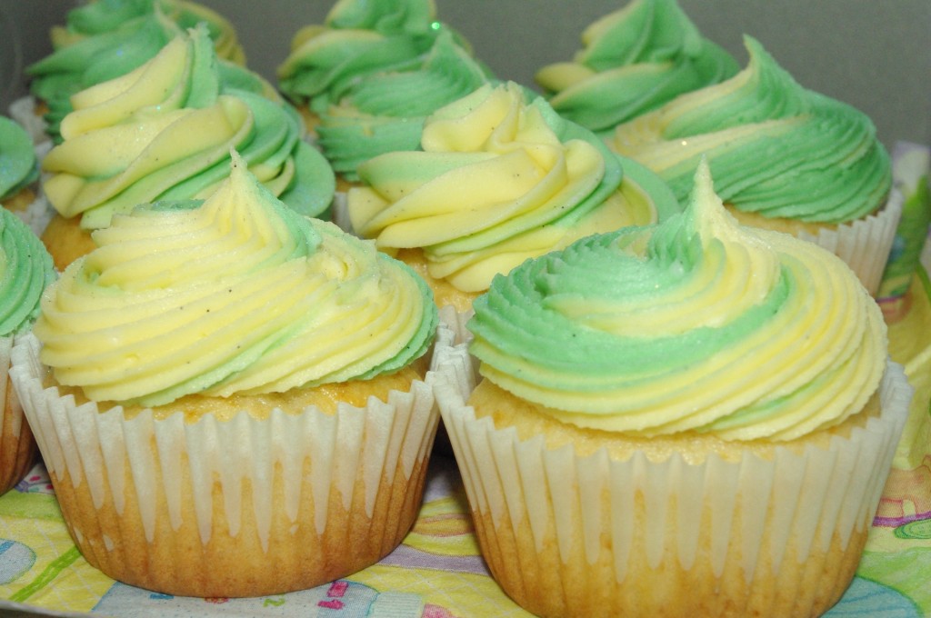 Green and Yellow Baby Shower